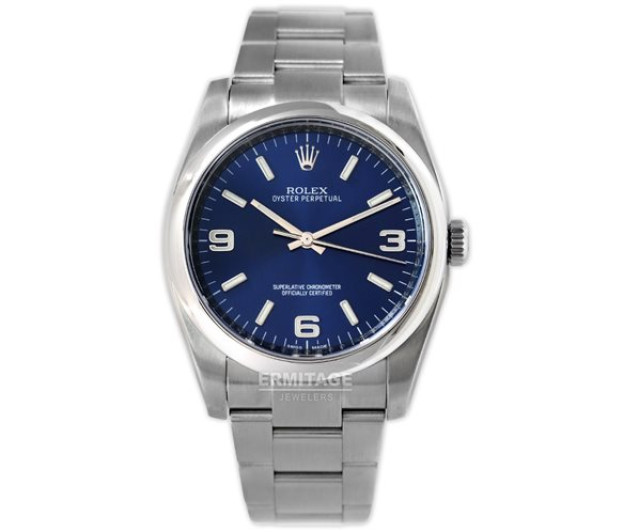 2015 Blue Rolex Oyster Perpetual Ref. 116000